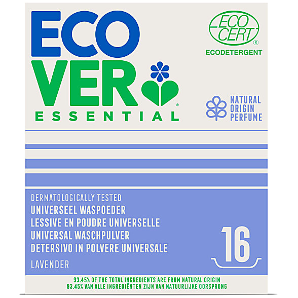 Essential - Lessive en Poudre Universelle Lavende (1.2kg)
