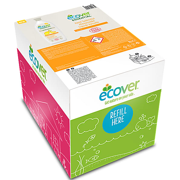 Liquide vaisselle main citron 1 l Ecover 